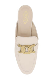 Tod's Kate Leather Sabot   White