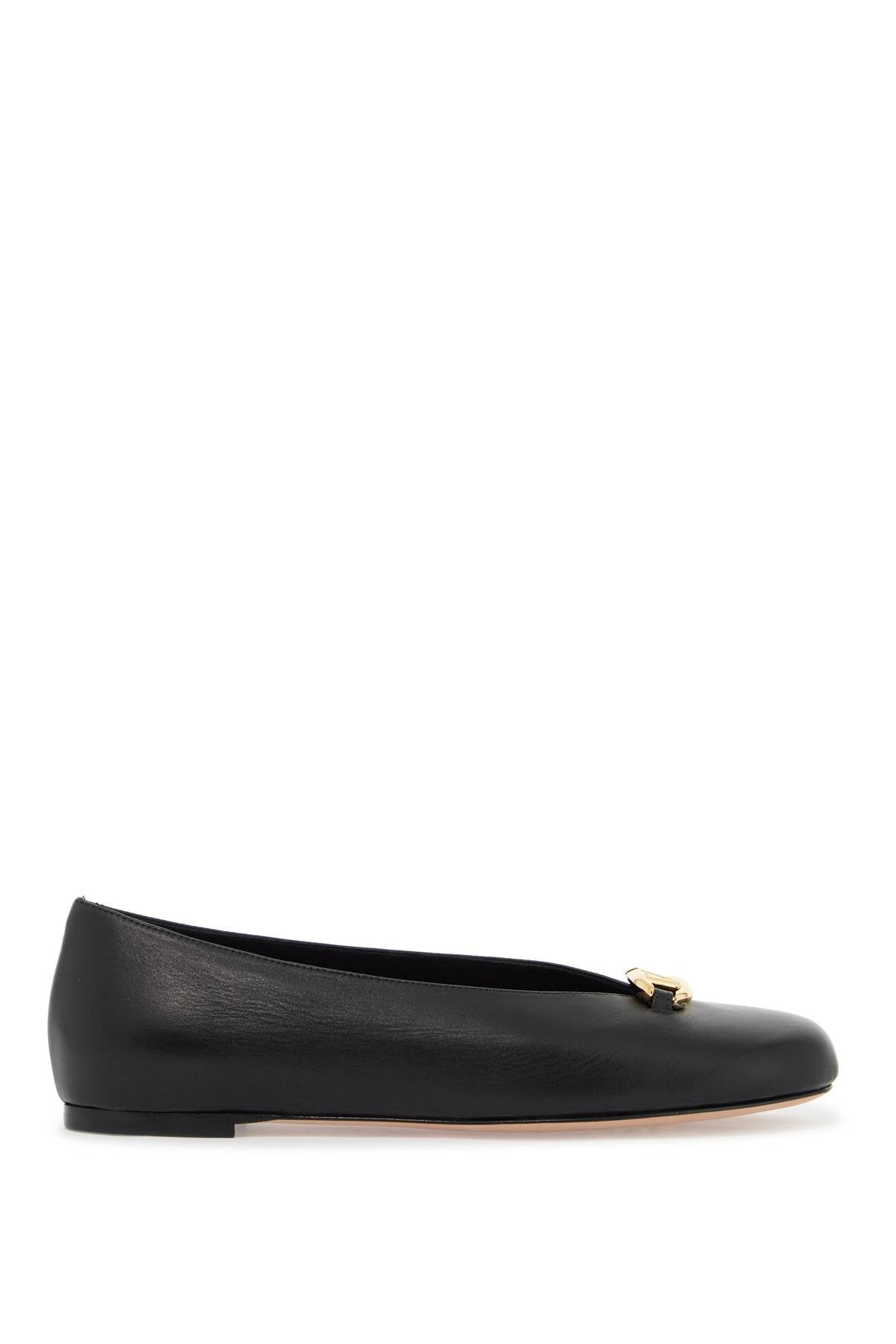 Valentino Garavani 'Ballet Flats Vlogo:   Black