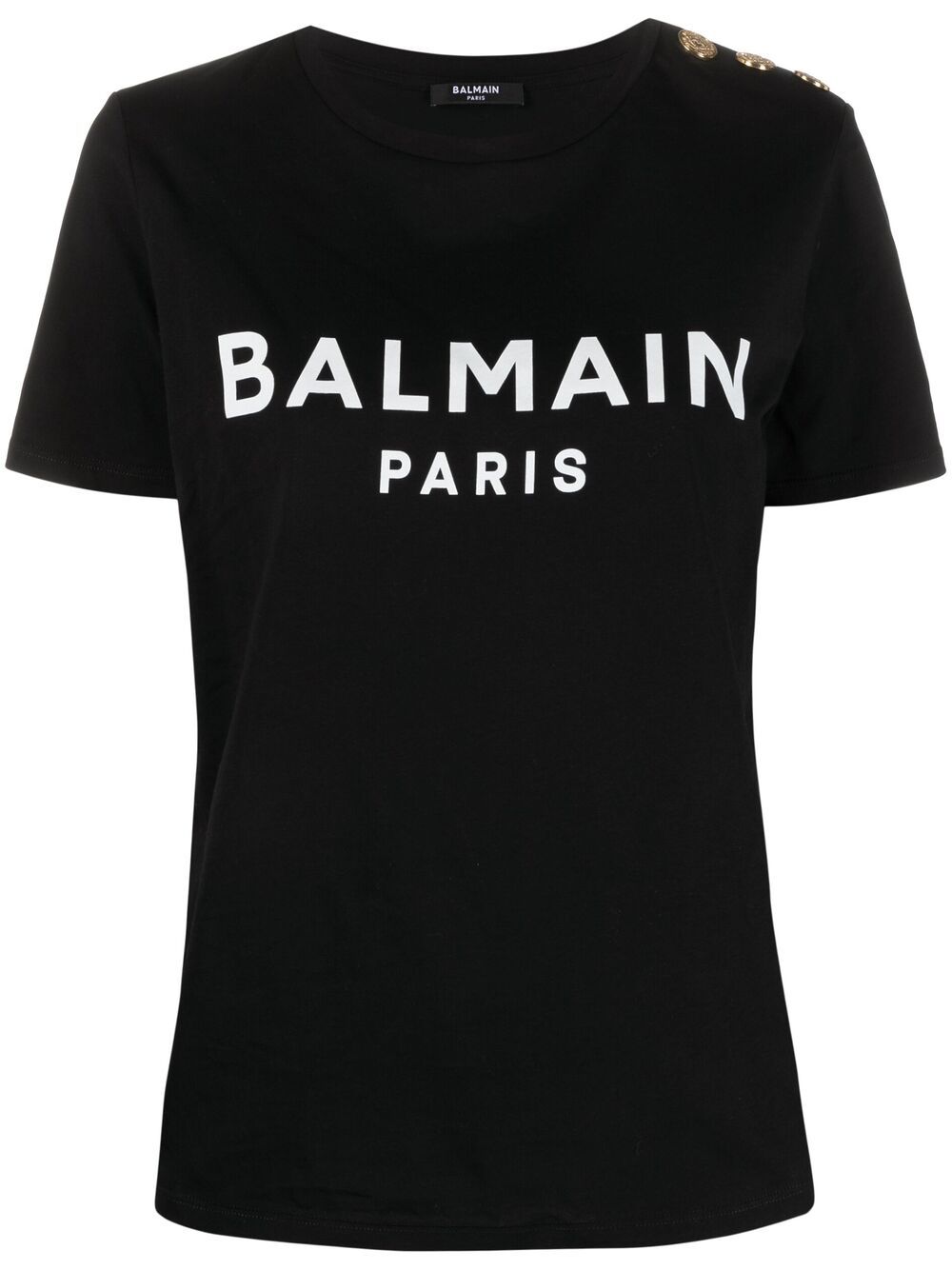 Balmain T Shirts And Polos Black