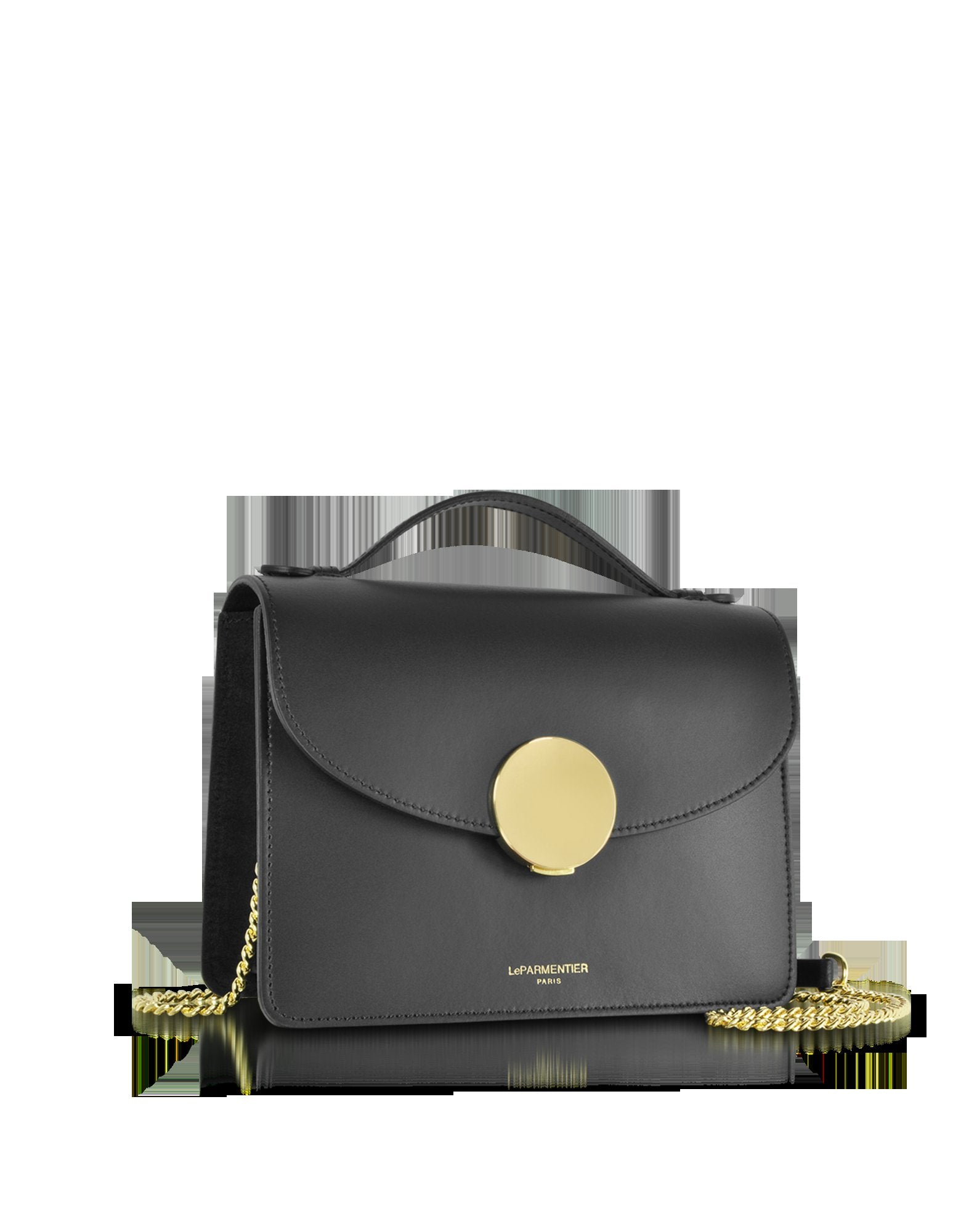 Le Parmentier Ondina Elegance Gold Top Handle Bag