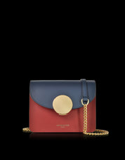 Le Parmentier New Ondina Mini Color Block Shoulder Bag - Italian Calf Leather