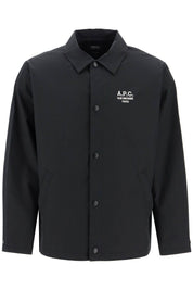 A.P.C. Replace With Double Quoteregis Cotton Blend Oversh   Black