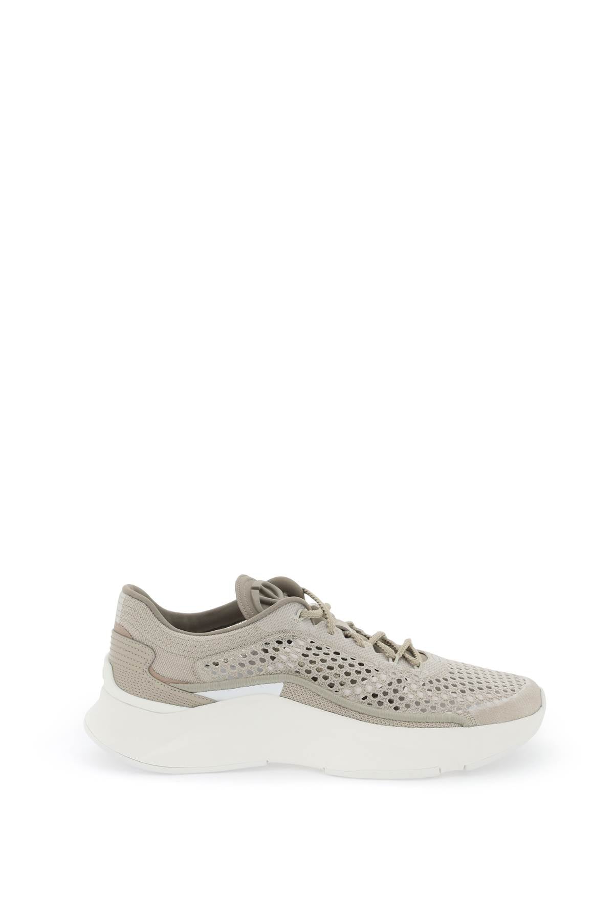 Valentino Garavani "true Actress Mesh Sneakers For   Beige