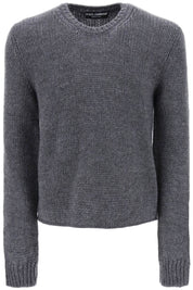 Dolce & Gabbana Wool And Alpaca Sweater   Grey