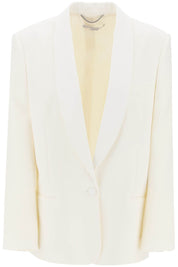 Stella Mc Cartney Single Breasted Tailored Blazer With Sh   White