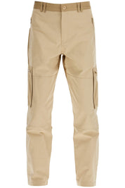 Kenzo Cotton Cargo Pants For Men   Beige