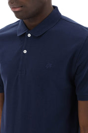 Vilebrequin Regular Fit Cotton Polo Shirt   Blue