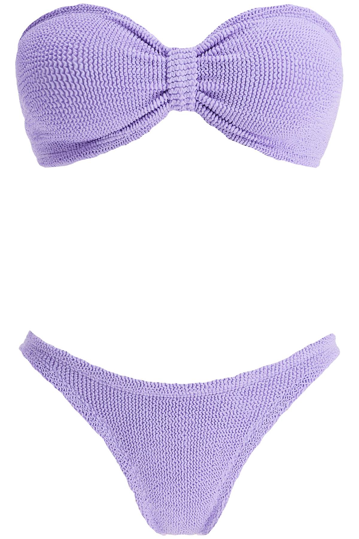 Hunza G. Jean Bikini Set For Women   Purple