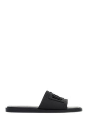 Dolce & Gabbana Dg Rubber Slides   Black