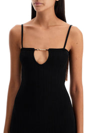 Jacquemus Midi Dress 'The Sierra Bretelles   Black