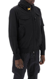 Parajumpers Gobi Hooded Bomber Jacket   Black