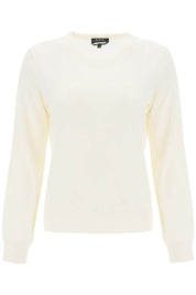 A.P.C. 'Virginie' Crew Neck Sweater   White