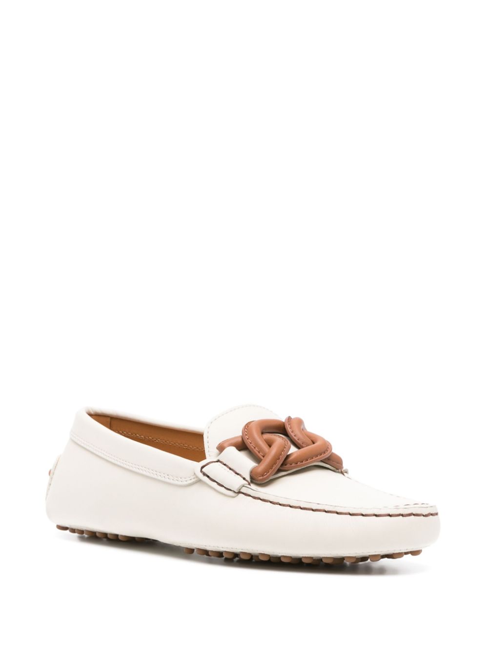 Tod's Flat Shoes White