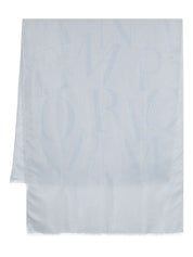 Emporio Armani Scarfs Clear Blue