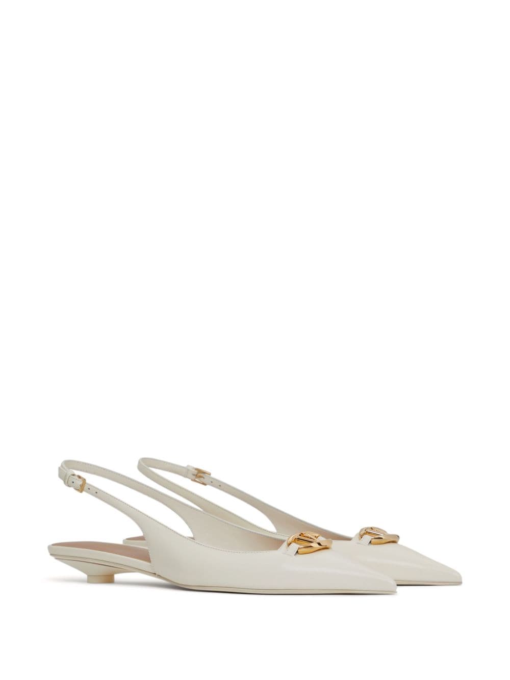 Valentino Garavani Flat Shoes White