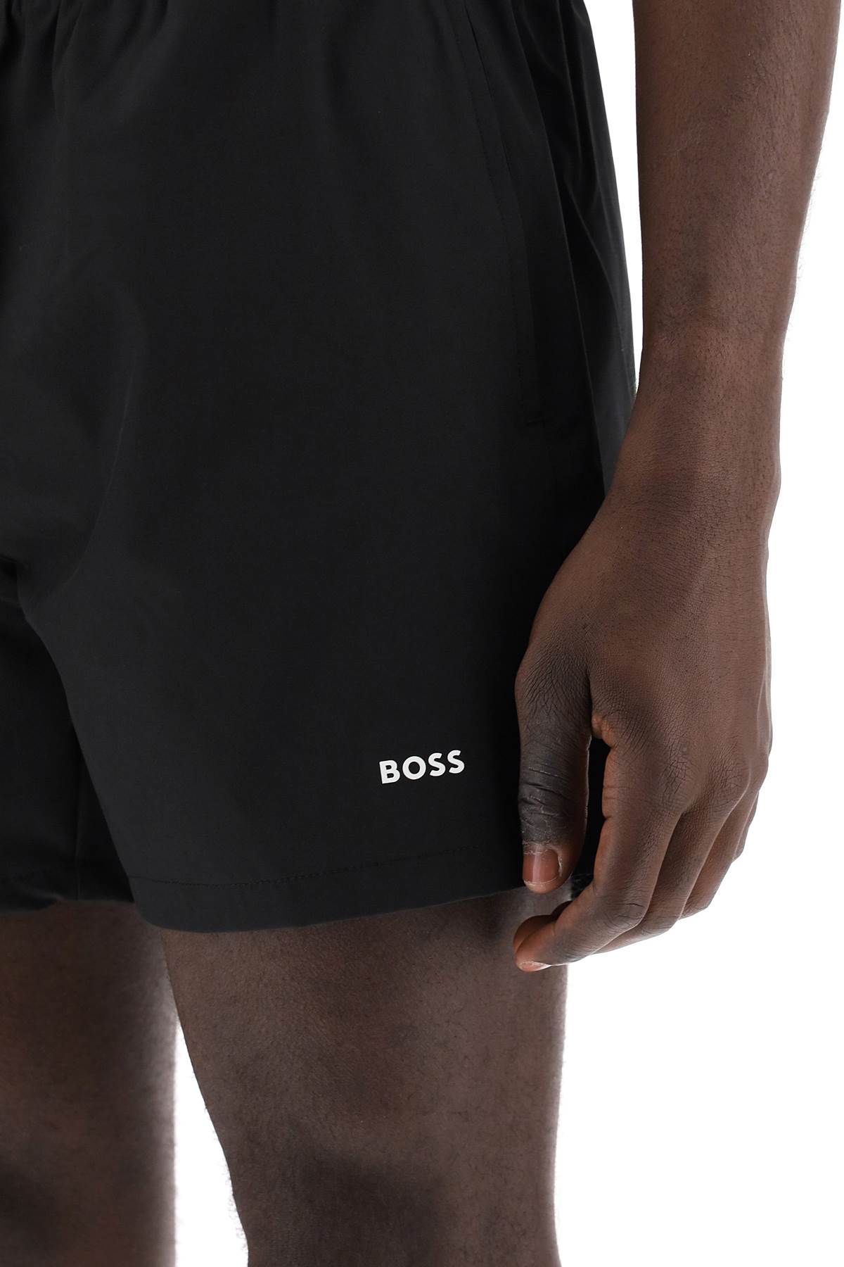 Boss Quick Dry Sea Bermuda   Black