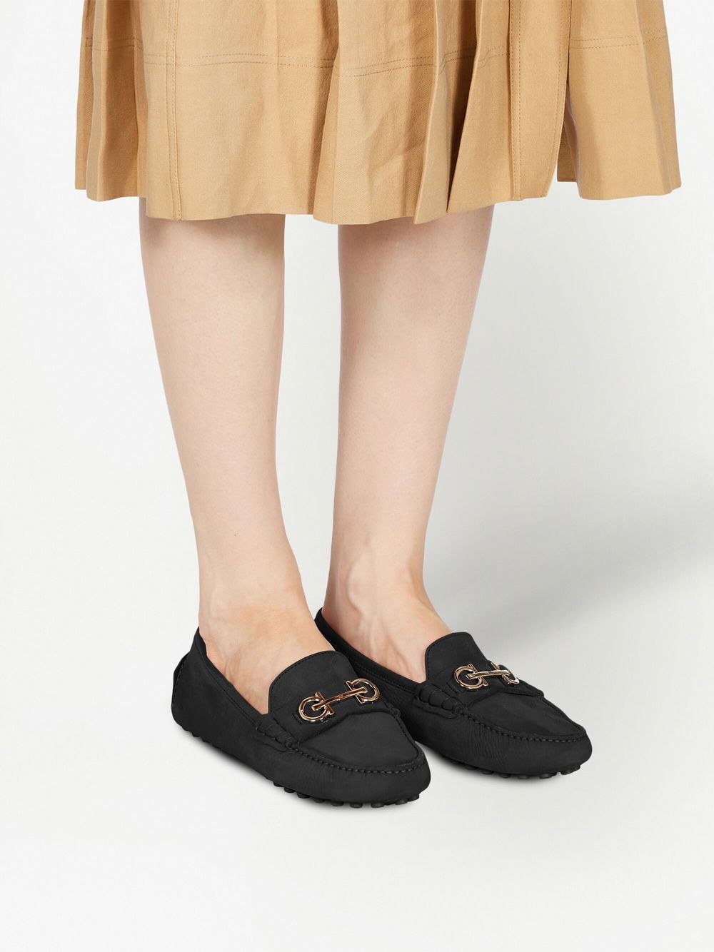 Ferragamo Flat Shoes Brown