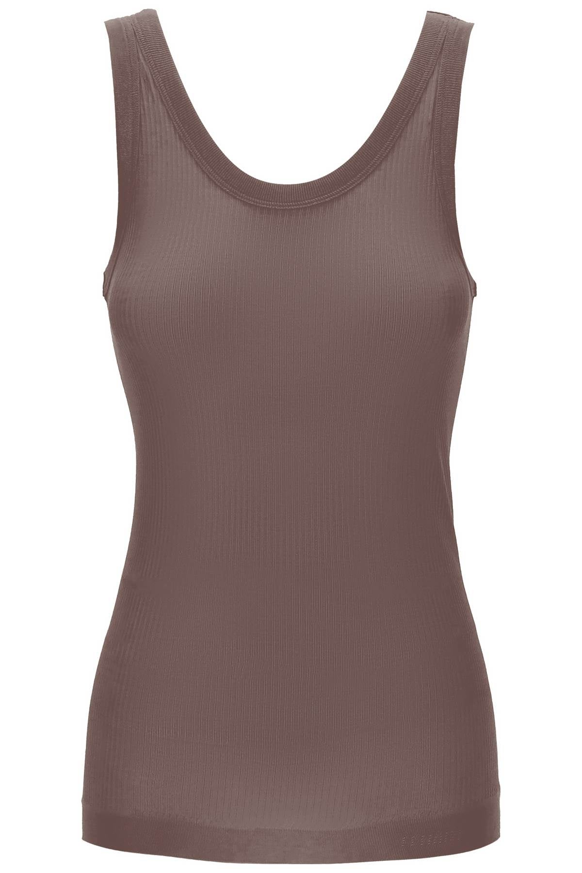 Lemaire Seamless Sleeveless Top   Brown