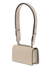 Alexander Mcqueen Mini 'Jewelled Satchel' Bag   Beige