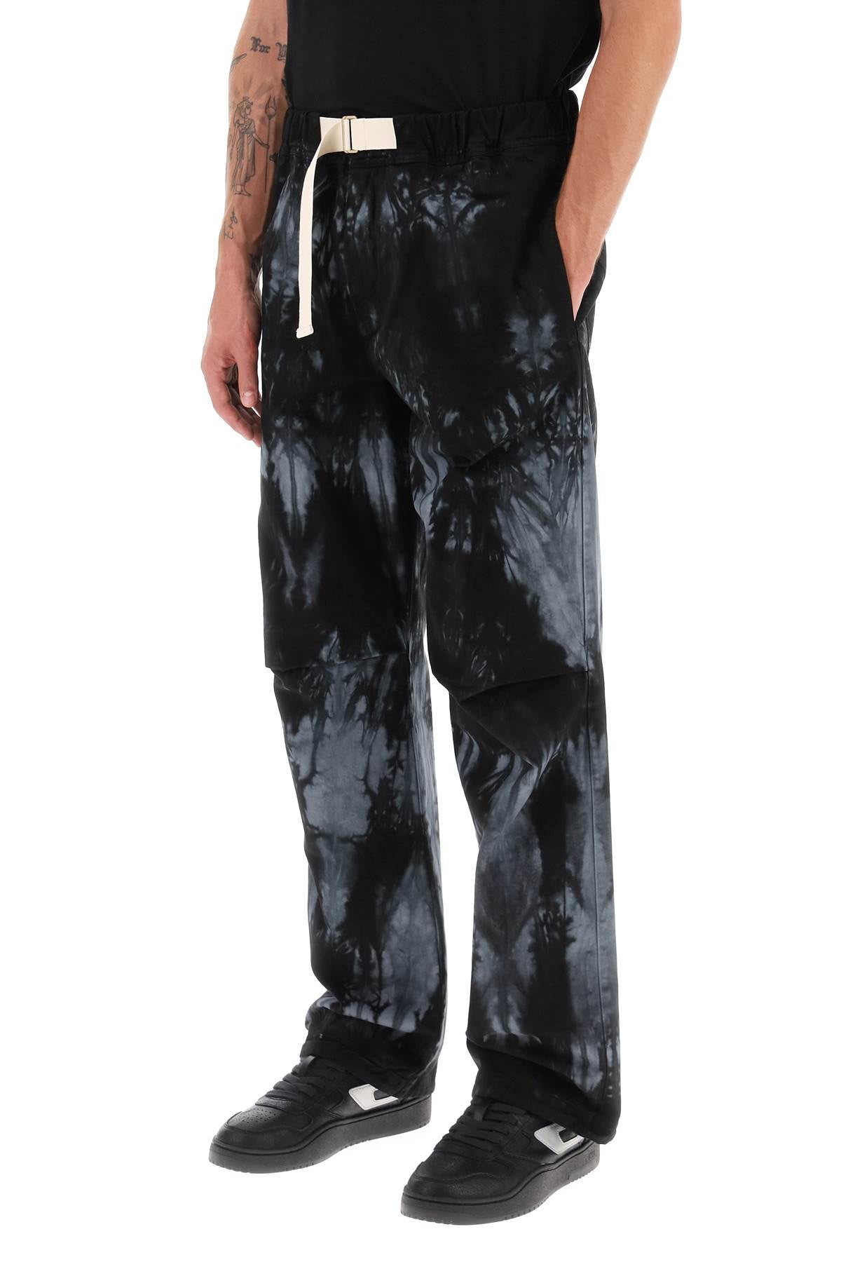 Darkpark Jordan Tie Dye Pants   Grey