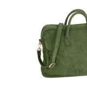 Emmy Boo Suede Executive Briefcase