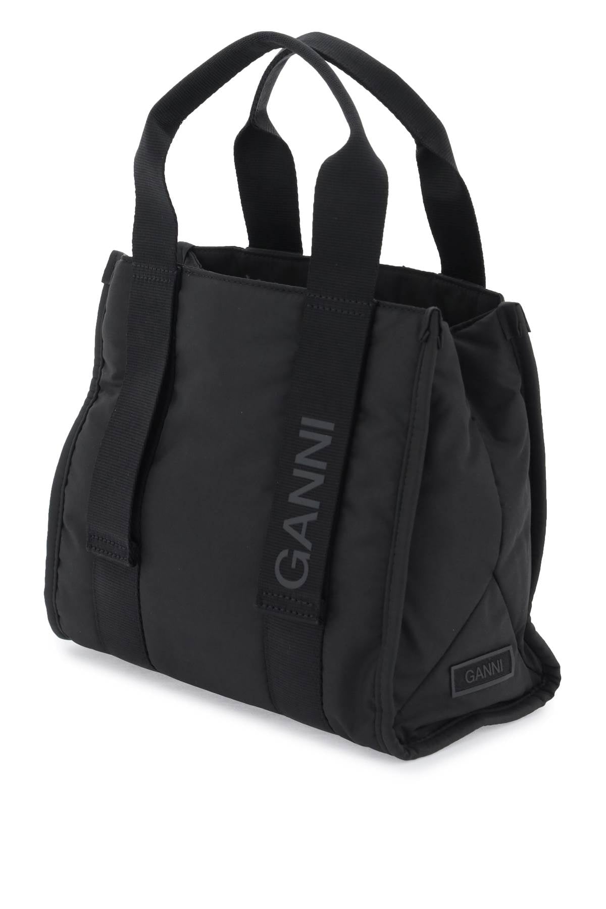 Ganni Tech Tote Bag   Blue