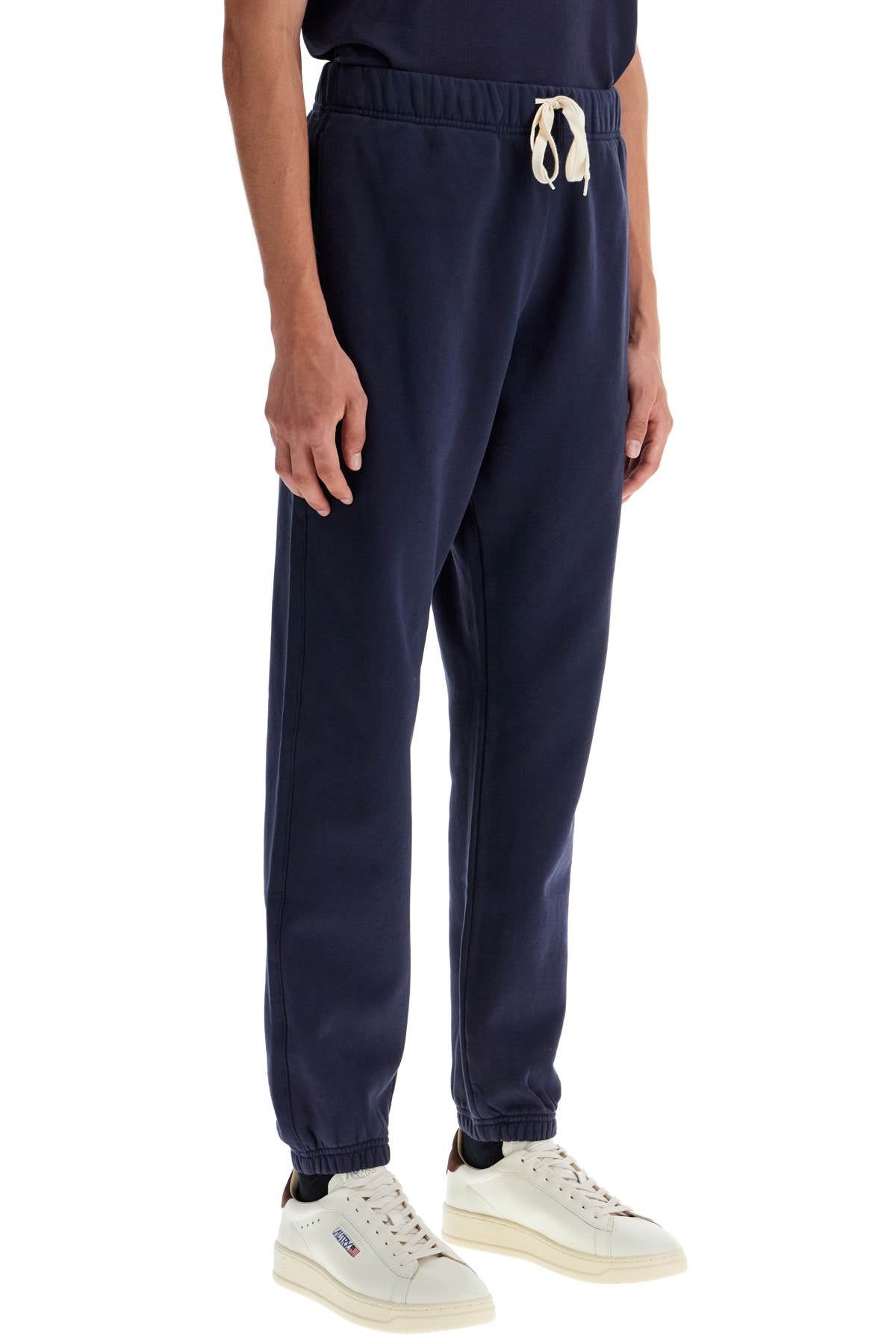 Autry Relaxed Fit Fleece Joggers For   Blue