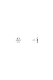 Tory Burch Kira Stud Earrings   Silver