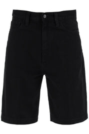 Carhartt Wip Landon Denim Shorts   Black