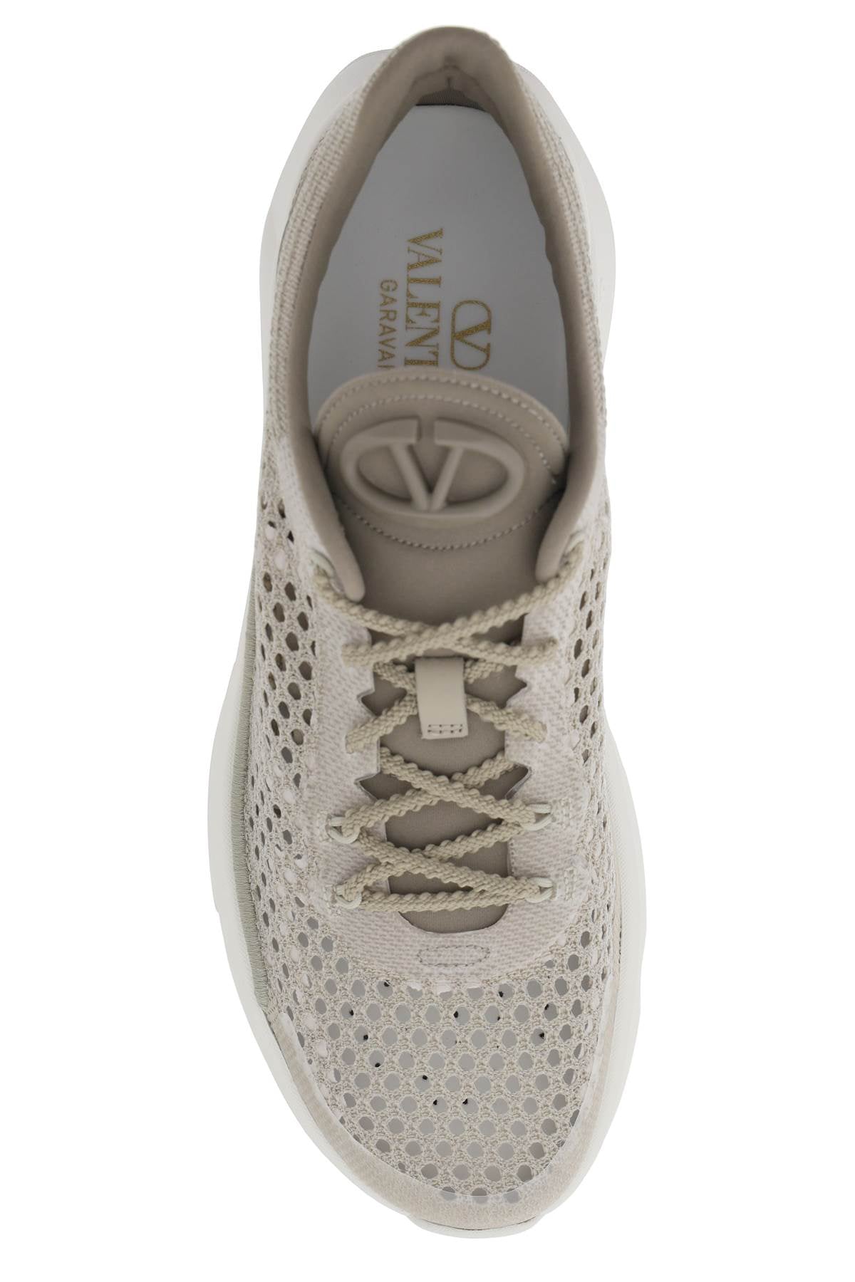 Valentino Garavani "true Actress Mesh Sneakers For   Beige