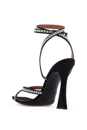 D'accori Square Sandals   Black