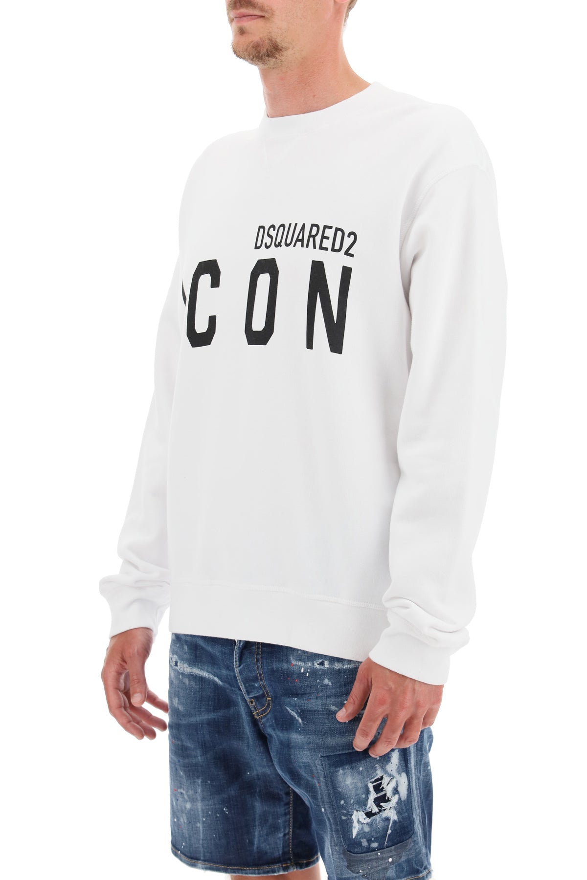 Dsquared2 Icon Logo Sweatshirt   White