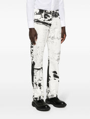 Alexander Mcqueen Jeans White