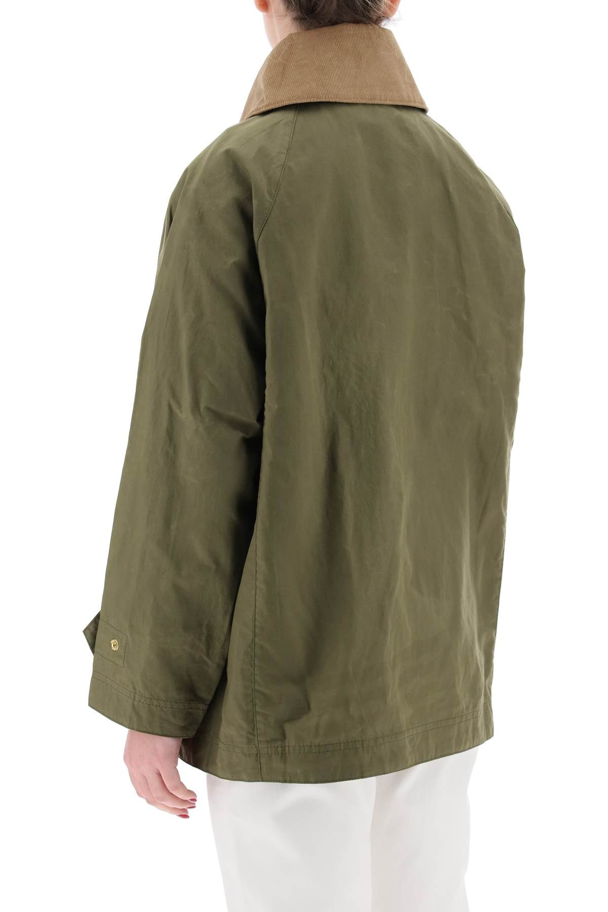 Barbour Hutton Rainproof Jacket   Khaki