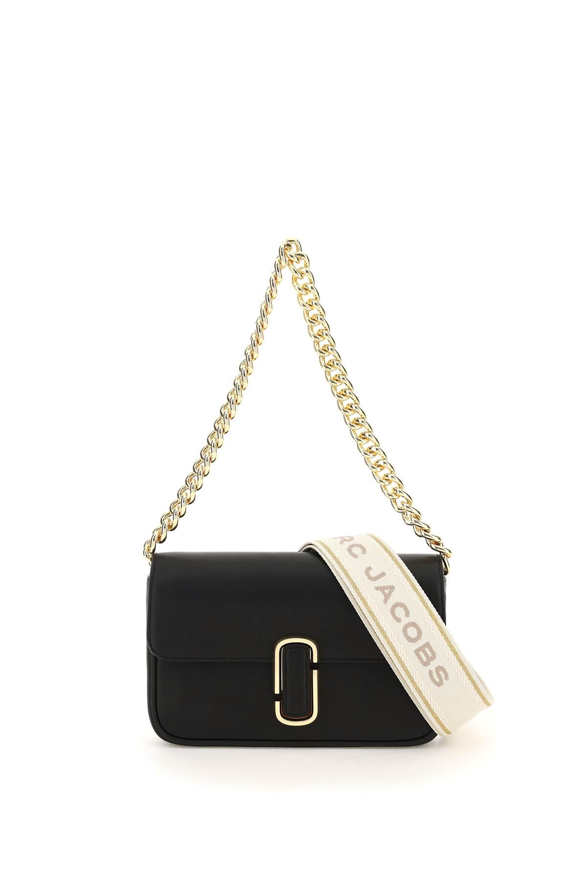 Marc Jacobs The J Marc Shoulder Bag   Black