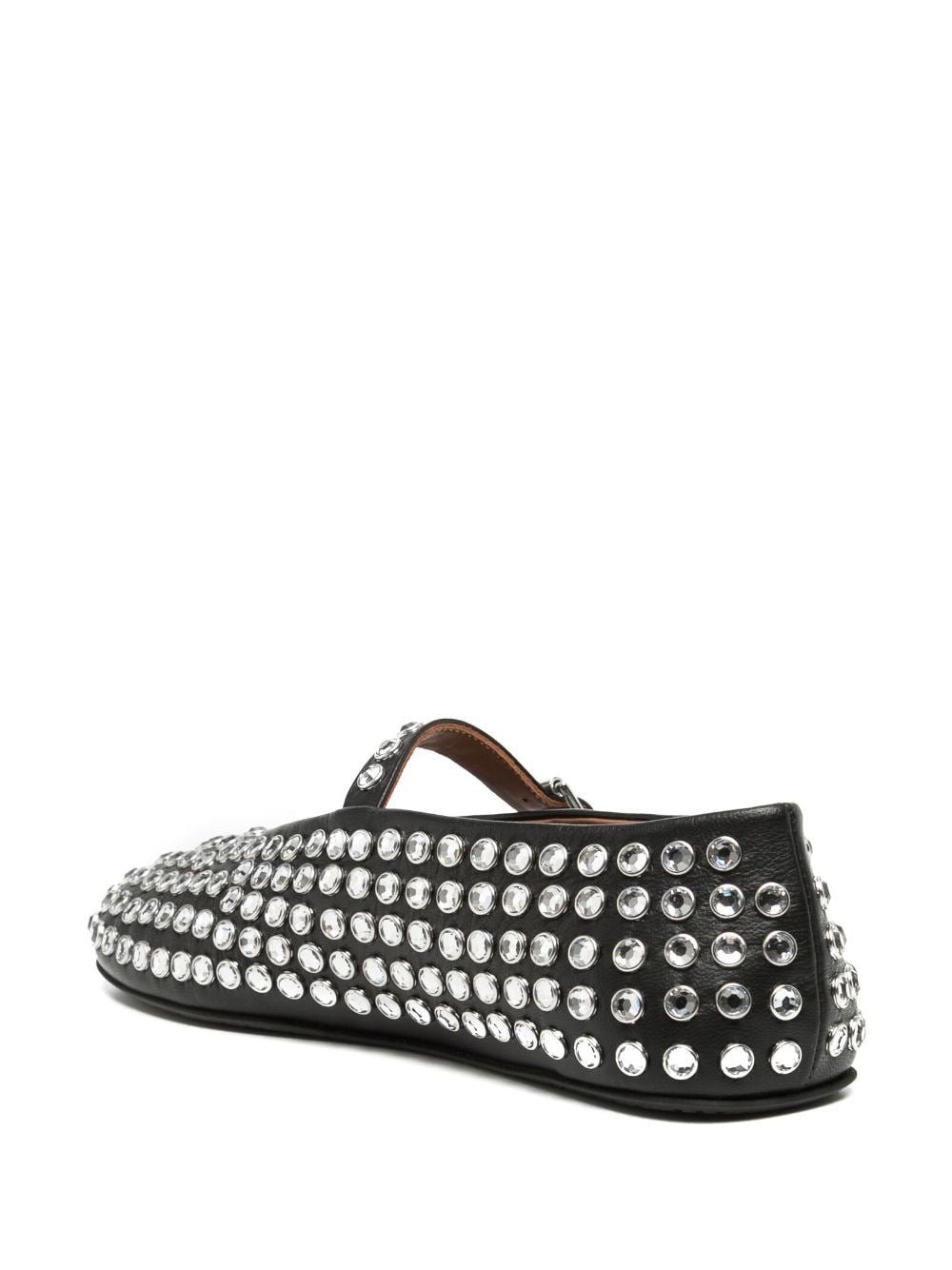 Alaia Flat Shoes Black