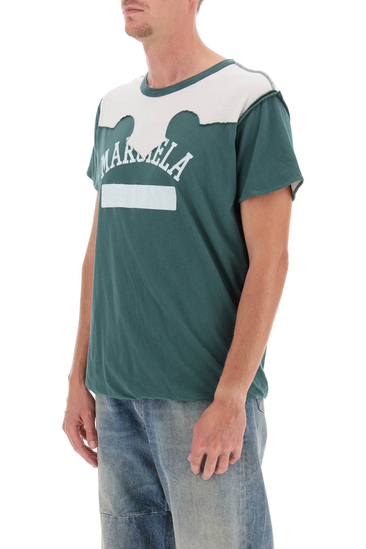 Maison Margiela Décortiqué T Shirt   Green