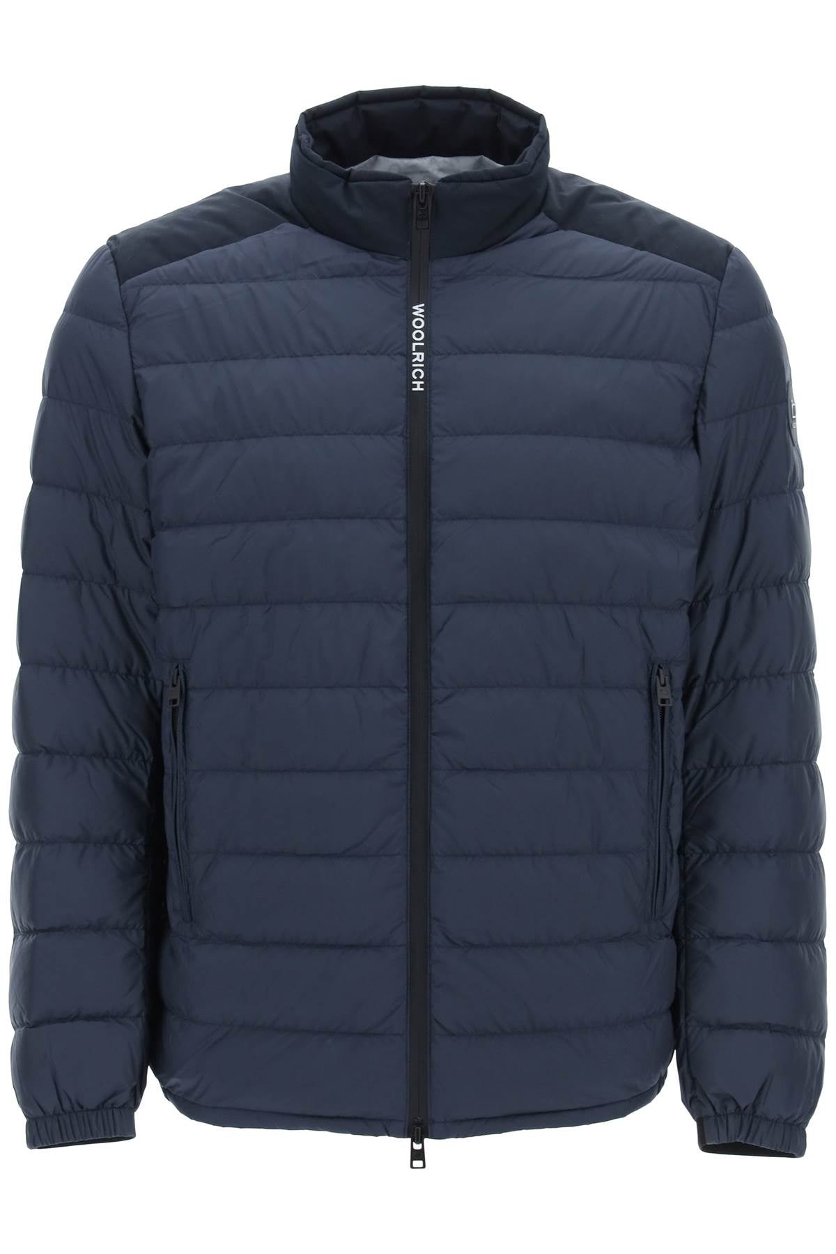 Woolrich Bering Lightweight Down Jacket   Blue