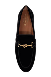 Tod's Velvet Loafers For   Black