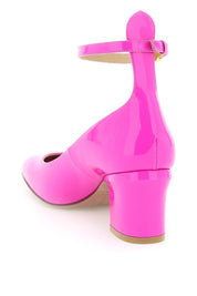 Valentino Garavani Pink Pp Tan Go Pumps   Fuchsia