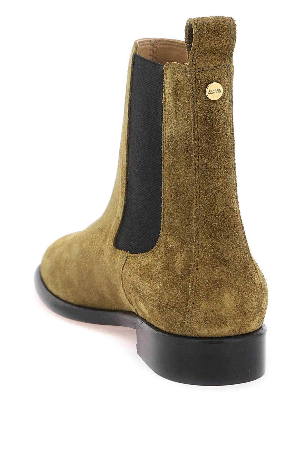 Isabel Marant 'Galna' Ankle Boots   Beige