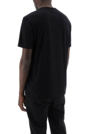 Hugo Dulive T Shirt With Logo Box   Black