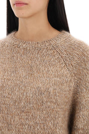 Toteme Melange Effect Sweater   Beige