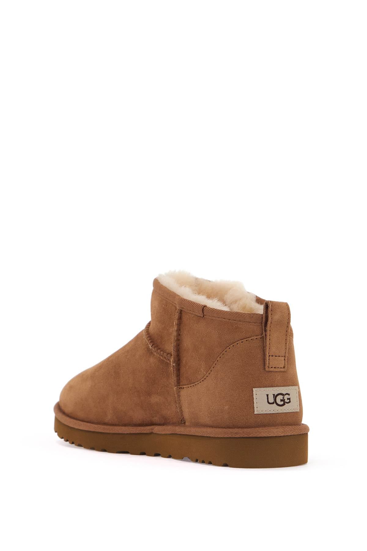 Ugg Classic Ultra Mini Ankle Boots   Brown