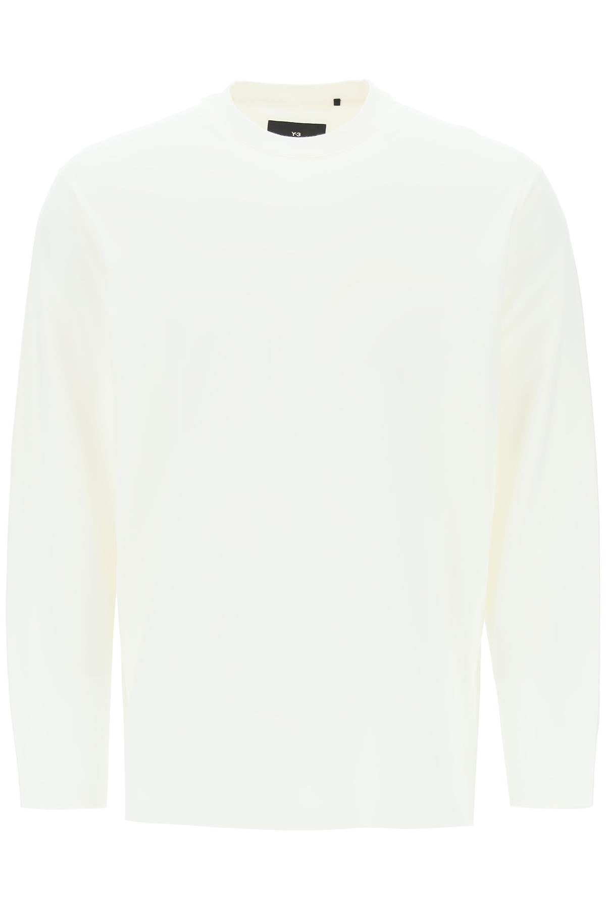 Y 3 Long Sleeve T Shirt   White