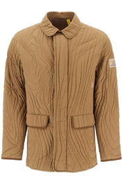 Moncler X Salehe Bembury Harter Heighway Quilted Jacket   Brown