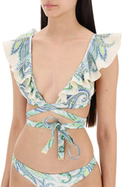 Zimmermann Replace With Double Quoteottie Wrap Ruffle   White