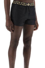 Versace Greek Sea Bermuda Shorts For   Black