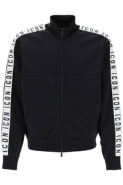 Dsquared2 Dean Sport Fit Track Jacket   Black