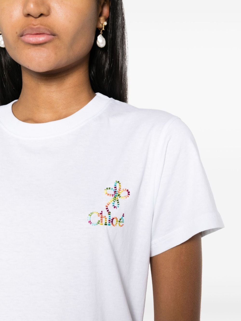 Chloè T Shirts And Polos White